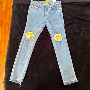 Men's Chinatown Market X Guess Jeans Smiley Denim